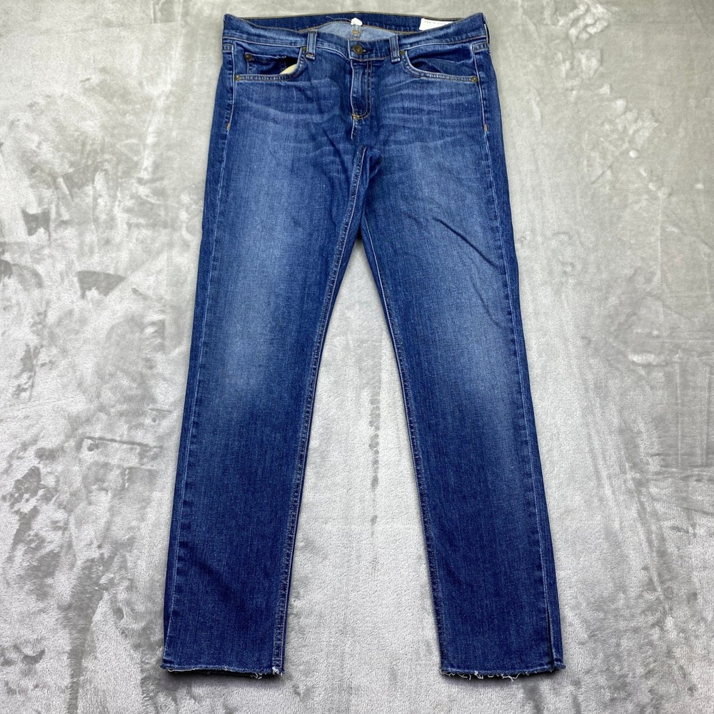 Rag Bone Jean Women's Amelie Slim Fit‎ Blue Wash Denim Jeans Size 28 Fits 31"